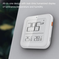 Sensor De Temperatura Y Humedad Inteligente ZigBee MoesHouse Con Control Por App Tuya Luz De Iluminación Ajustable Y Detector De Temperatura - details 12