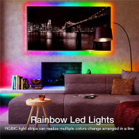 Tira De LED WS2812B Neón Inteligente RGBIC Individualmente Direccionalizable Impermeable Con Control Remoto Bluetooth 28 Teclas Para El Dormitorio - details 4