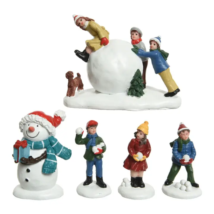 PACK 5 FIGURAS POLIRESINA MODELOS VARIOS - 1