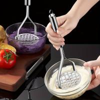 Triturador De Papas De Acero Inoxidable Resistente Máquina De Molienda Manual Para Cocina - details 8