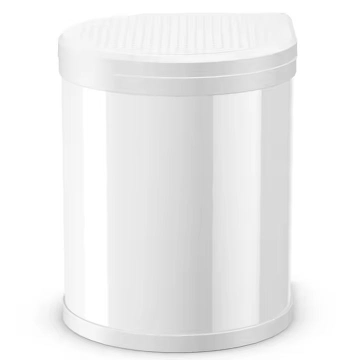 Hailo Papelera Armario M 15 L Cesto Cubo Tacho Basura Basurero Oficina Color Blanco,  Plateado, y mas - 1