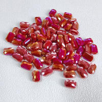 70pcs Accesorios De Joyería DIY 6x9mm Cuentas De Vidrio Cristal Porcelana Jade AB Para Vestido Zapatos Flores Material - details 11