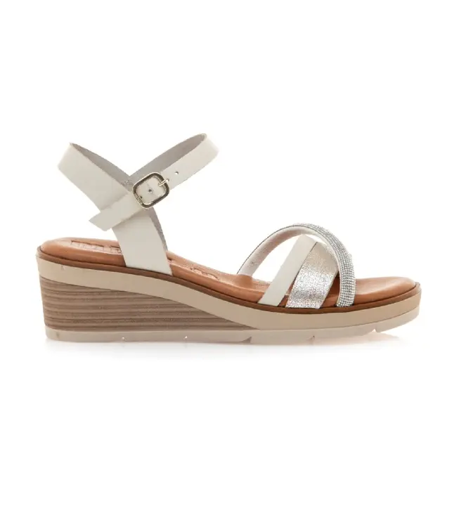 Mustang | Mujer | Sandalias 54556 plateado - 1