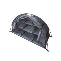 Armario plegable de almacenamiento para exteriores - 9 compartimentos para camping, calzado y tienda de campaña - details 2