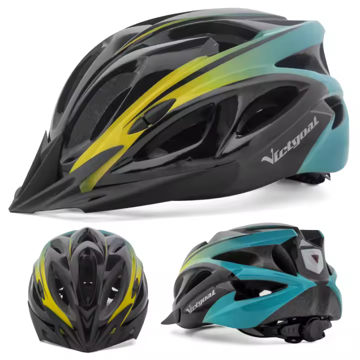 Casco De Bicicleta VICTGOAL Para Adultos Con Visera Y Luz Trasera LED Adecuado Para Hombres Y Mujeres Ciclismo En Carretera MTB E-Bike Protección Completa Tamaño M/L - 1