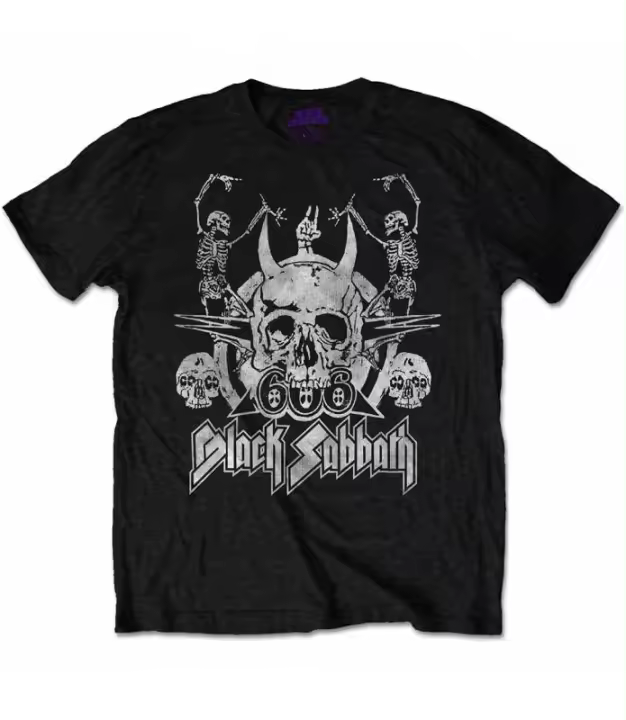 Black Sabbath Camiseta Dancing Manga Corta - Rock Off - BSTS17MB - 1