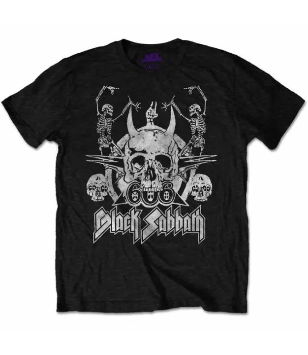 Black Sabbath Camiseta Dancing Manga Corta - Rock Off - BSTS17MB - 1