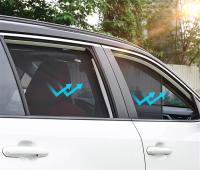 Cortina De Ventilación Magnética Personalizada Para Volkswagen Polo Hatchback 6R 6C 2009-2017 Cortina De Ventana Del Parabrisas Delantero Material De Poliéster Tamaño Personalizado - details 0
