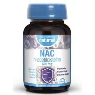 Naturmil Nac N-Acetilcisteína 600Mg 60Comp - 1