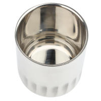 Taza de acero inoxidable de doble capa de 180 ml, taza para té, agua, cerveza, café, taza para el hogar - details 2