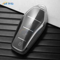 Funda De Llave De Coche TPU Para BYD Tang EV600 Han EV Yuan ATTO 3 Song plus pro MAX DMI Qin Con Cadena De Llave Accesorios - details 4