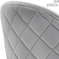 Juego de 4 sillas peludas para comedor, cocina y dormitorio. Modernas, con respaldo alto, para sala de estar - details 7