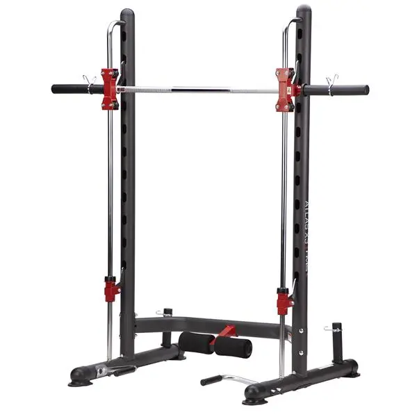 SMITH MACHINE/MAQUINA SMITH HOME HMS PREMIUM ATLAS X1 PARA DISCOS DE 30mm y 50 mm - 1