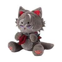 Juguetes De Peluche Genshin Impact Meow Lindo Decoración De Habitación Para Niños Regalos De Cumpleaños Animales De Peluche Relleno De Algodón PP - details 9