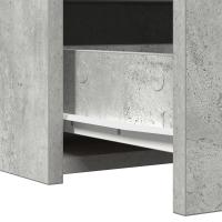 Mesa de Maquillaje Colgante vidaXL Gris Concreto 100x40x70 cm - details 6