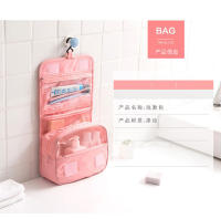 Bolsa De Cosméticos Grande Portátil Con Gancho Multifuncional Para Viaje Caja De Almacenamiento De Maquillaje De Alta Calidad - details 0