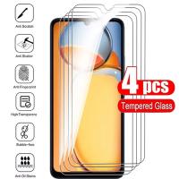 4PCS Protector De Pantalla De Vidrio Templado Para Xiaomi Redmi 13C 5G Cubierta Completa HD Resistente a Arañazos Y Huellas Para Redmi 12 5G 12C - details 0