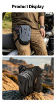 Bolsa De Pierna Para Motocicleta Impermeable Para Hombres Y Mujeres Bolsa De Cintura Casual Para Ciclismo Viajes Escalada Al Aire Libre - details 8