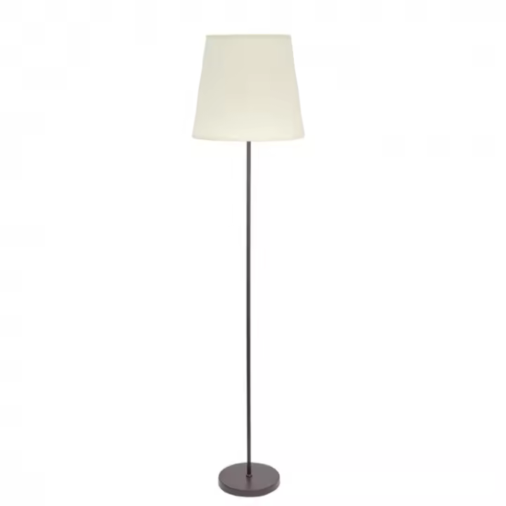 Lámpara de Pie FABRILAMP Maldivas 1xe27 Marrón/beis 40D - Elegante Diseño - 1