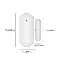 Sensor De Puerta Y Ventana Inteligente Tuya Para El Hogar Conexión WiFi Notificaciones De Aplicación Alarma De Seguridad Protección - details 13