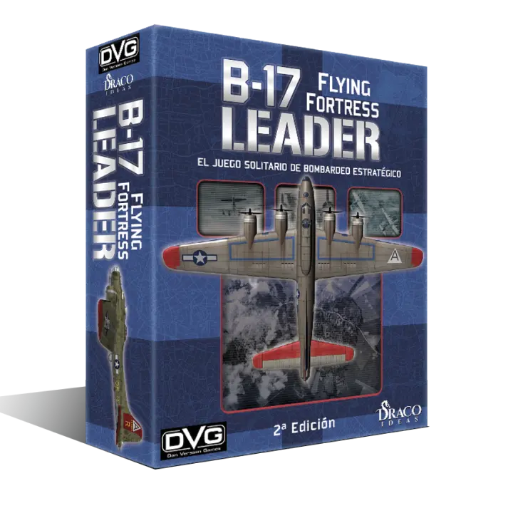 Draco Ideas B-17 LEADER: La Fortaleza Volante es un Wargame en Solitario - 1