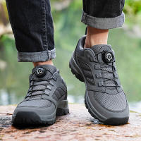 Zapatos De Senderismo Para Hombres Resistentes Al Desgaste Transpirables Antideslizantes Tamaño Grande Hasta 48 Para Trekking Y Climbing - details 15