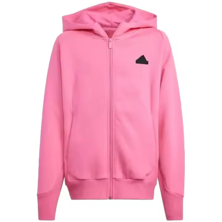 Sudadera con Capucha Adidas Z.N.E. para niños unisex en color rosa - 1