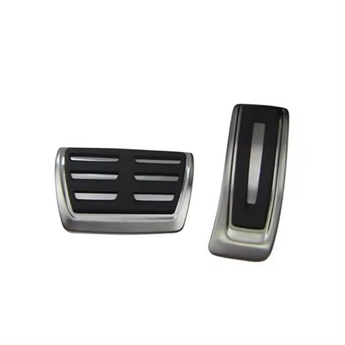 Placa De Estilo Para Pedal De Freno Y Acelerador Para Volkswagen VW TOUAREG 2019 2020 Adhesivo Antideslizante De Acero Inoxidable - 1