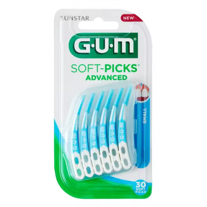 GUM SOFT PICKS PRO SMALL 30 UNIDADES - 1