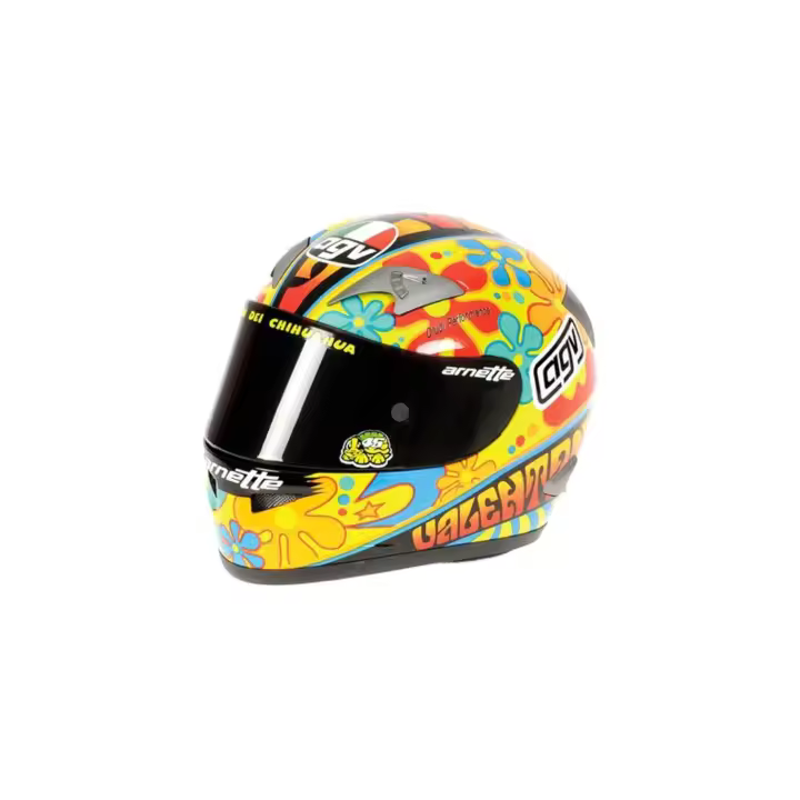MINICHAMPS 1/2 CASCO AGV VALENTINO ROSSI GP VALENCIA 2003 - 327030086 - 1