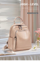 Mochila De Cuero Genuino 100% Zency Para Mujer Gran Capacidad Estilo De Viaje Nueva Mochila Para Damas Escuela Bolsa De Mano - details 0
