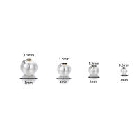25-46Pcs Bolas De Plata 925 Para Joyería Accesorios De Enlace Para Pulseras Y Collares Componentes De Enlaces Redondos De Plata Para Creación De Joyas - details 2