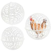 Jaula De Pato De Plástico Para Gallo Y Hamster Juego De 3 Piezas Jaula Sférica De Seguridad Para Cría De Pollos Alimentación Libre En Campo - details 0