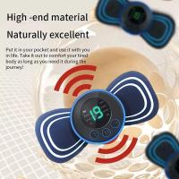 Masajeador De Cuello Recargable Con Control Remoto 8 Modos Pulso De Baja Frecuencia Portátil Para Relajación Muscular Alivio Del Dolor - details 2