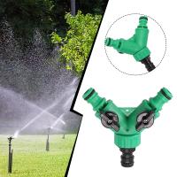 Conector De Jardín 2 En 1 Adaptador De Tubo De Agua Válvula De Tres Caminos En Forma De Y Con Interruptor Plástico Para Jardín - details 5