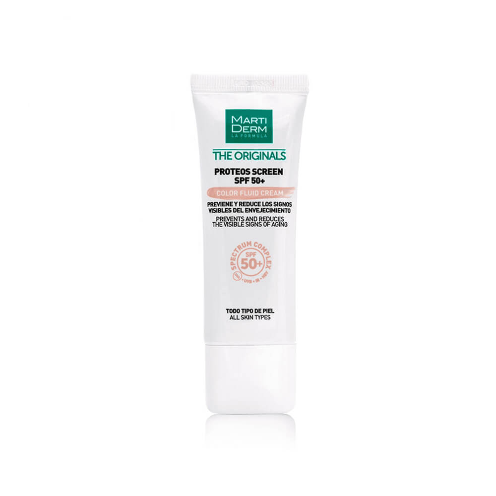Martiderm Proteos Screen Spf50+ Fluid Cream Color 40Ml