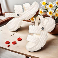 Sandalias De Verano Para Mujer Con Suela Antideslizante Ligera Y Confortable Cierre De Tobillo Plataforma Casual Playa - details 1