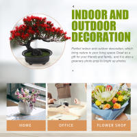 Árbol De Pino Simulación Bonsái Artificial Para Decoración Interior Planta Verde Artificial Para Escritorio Y Hogar - details 5