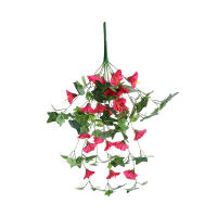 Artificial Vines Morning Glory Plantas Colgantes Falsas Para Decoración De Hogar Jardín Muralla Cerca Decoración De Boda Al Aire Libre Y Macetas - details 1