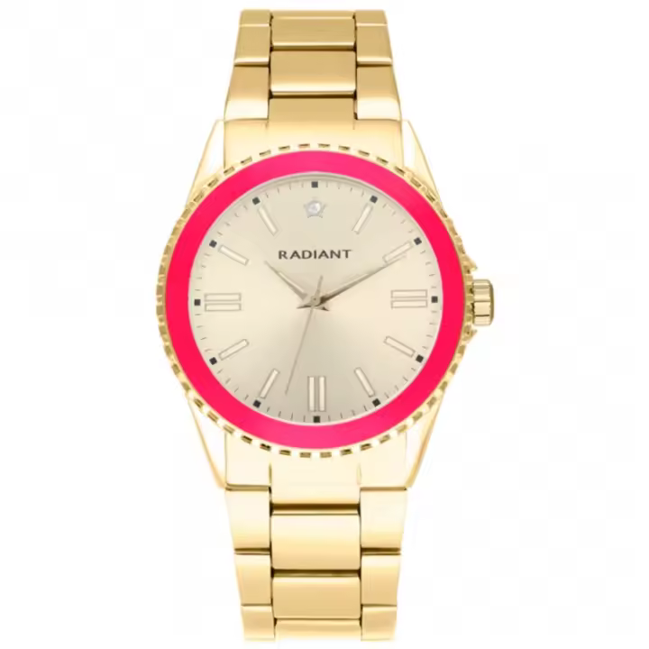 Radiant Frost Ra592206 Reloj De Pulsera Analógico Para Mujer Color Dorado - 1