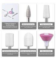 Kit De Uñas Eléctrico 5 En 1 Mini Herramientas De Pulido Y Grabado Para Manicura Y Pedicura Máquina De Archado Y Polvo - details 3