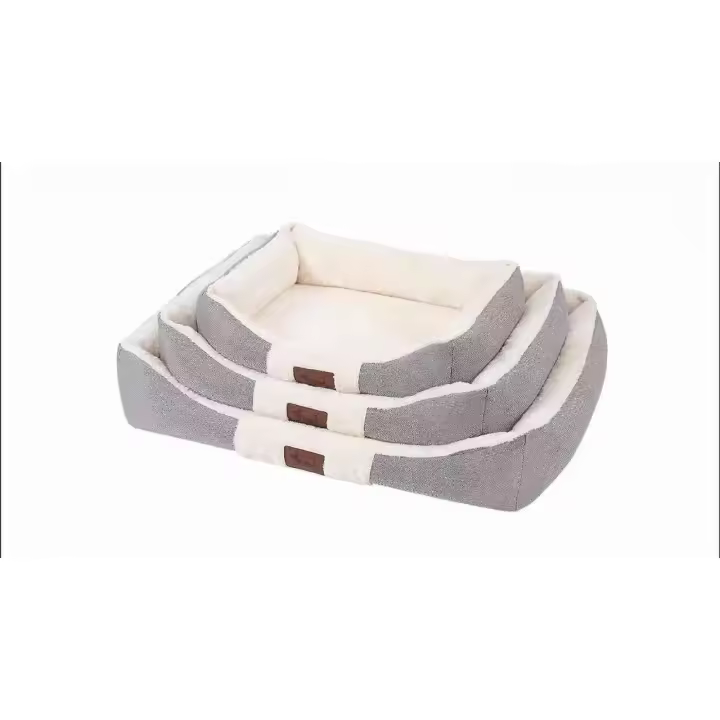 Petking Cama para Perros y Gatos Súper Suave y Transpirable, Base Cómoda Rellena de Fibra Hueca, Fabricada con Materiales de Alta Calidad - 1
