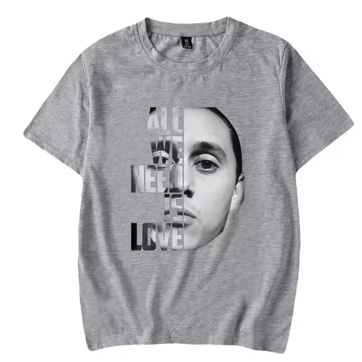 Camiseta Canserbero Moda Manga Corta Unisex Camiseta Casual Hombre Mujer Verano O-Neck Tops Transpirable Y Absorbente De Humedad - 1
