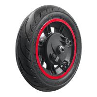 Juego De Rueda Frontal De 10 Pulgadas Para Scooter Eléctrico Ninebot Max G30 Con Neumático De Vaciado Duradero Y Antipinchazos Accesorios De Scooter - details 16