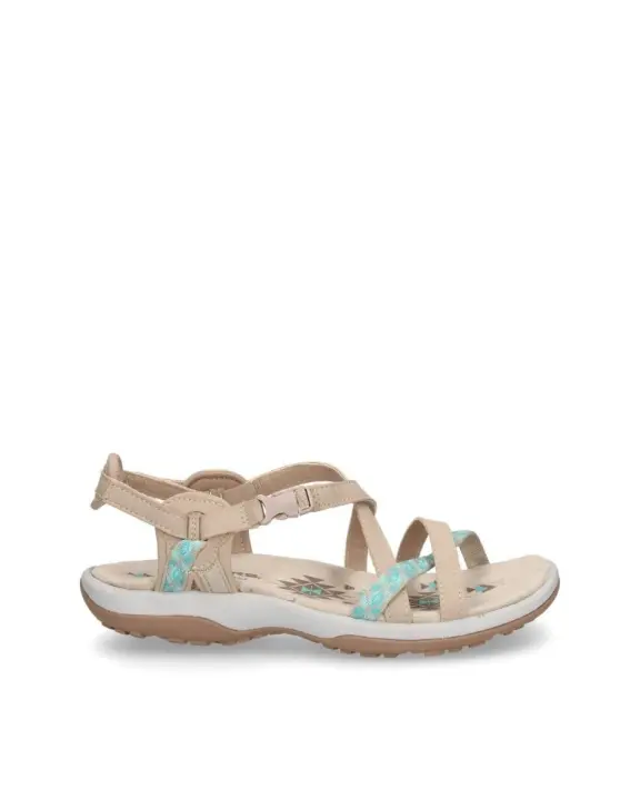 SKECHERS 40955 REGGAE SLIM Sandalias Abiertas Mujer Taupe - 1