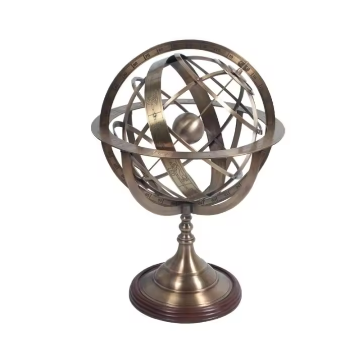 Signes Grimalt By SIGRIS Clásica  Esfera Armillary Decoración Náutico Colección World Map Signes Grimalt Decor And Go 19319 - 1