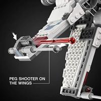 Space Wars X-Wing Juego De Construcción Playset Para Fans De Star Wars Y Amantes De Bloques De Construcción Modelo De Avión De Batalla - details 8