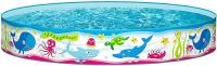 Piscina Infantil para Niños Redonda 152x30 cm, Fácil Montaje, Resistente y Segura Bestway Rígida - details 1