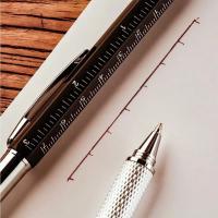 Bolígrafo Multifuncional 7 En 1 Stylus Táctil Con Destornillador Regla Nivel Refillable Y Lápiz De Punto De Escritura 1.0mm - details 5