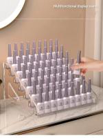 Exhibidor De Maquillaje Acrílico Transparente Multicapa 3/5/7 Estante De Almacenamiento Para Esmaltes De Uñas Y Joyas Organizador Simple Montaje Fácil - details 7